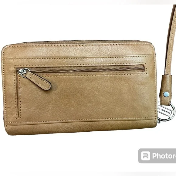 Leather Wristlet Wallet by Liz Claiborne - Picture 3 of 12